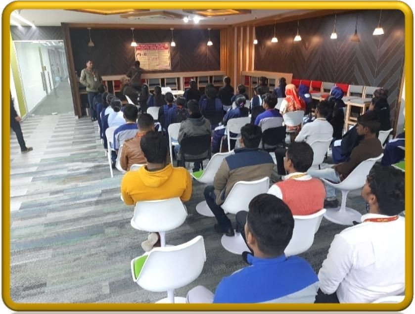 Corporate cafeteria auditorium POSH training